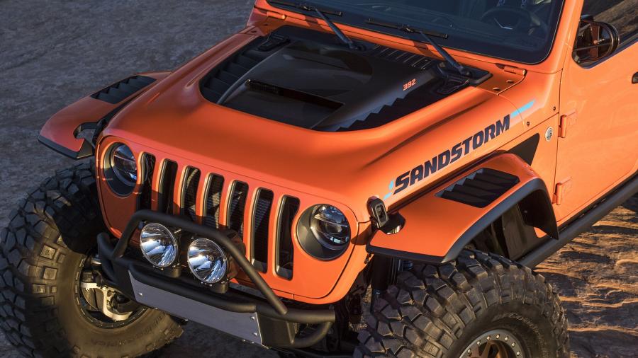 Детали экстерьера Jeep Sandstorm Concept (JL) 2018 года  (фото 43 из 50)